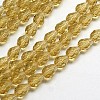 Transparent Glass Bead Strands LS-GLAA-R024-6x8mm-14-2