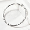 304 Stainless Steel Spring Bangles for Women BJEW-Z086-01P-01-2