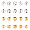 20Pcs 2 Colors 925 Sterling Silver Beads FIND-GO0002-69-1