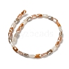 Electroplate Glass Beads Strands X-EGLA-P065-02A-03-2