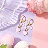 Alloy Enamel Dangle Earrings EJEW-JE05847-2