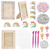 DIY Photo Frame Making Kit DIY-OC0010-44-1