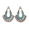 Tibetan Style Alloy Pendants X-FIND-B055-02I-1