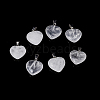 Natural Quartz Crystal Pendants G-G956-B08-FF-2