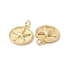 Rack Plating Brass Charms KK-C004-04G-3