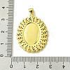Real 18K Gold Plated Brass Micro Pave Cubic Zirconia Pendants KK-H472-16G-01-3
