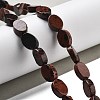 Natural Mahogany Obsidian Beads Strands G-P559-B16-01-2