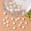 100Pcs ABS Plastic Imitation Pearl Beads OACR-YW0002-46A-4