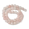 Natural Rose Quartz Beads Strands G-H023-A14-01-3