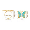 Butterfly Zinc Alloy Napkin Rings EL-TAC0001-10B-8