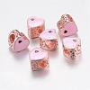 Alloy Enamel European Beads MPDL-T001-04M-2