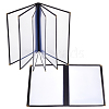 A4 Plastic Menu Book Protector AJEW-WH0237-10-1