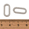 Non-Tarnish 304 Stainless Steel Linking Rings STAS-C104-32P-3