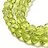 Transparent Baking Paint Glass Beads X1-DGLA-A034-T6mm-D05-3