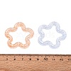 Transparent Acrylic Beads OACR-Q204-06-3