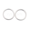 Brass Linking Rings KK-Y003-03E-S-2