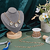 4M Flat Round Brass Rhinestone Chains DIY-PH0030-94-4