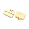 Brass Pendants KK-D229-22E-G-2