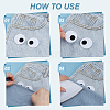20Pcs Eyes Polyester Embroidery Iron on/Sew on Patches DIY-GA0010-06A-02-3