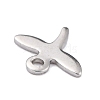 Non-Tarnish 304 Stainless Steel Charms STAS-F266-12P-4