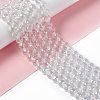 Electroplate Glass Bead Strands EGLA-R040-8mm-15-2