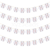 8 Bags Paper Baseball Hanging Banner AJEW-FH0006-97-6