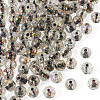 100Pcs Crackle Transparent Glass Beads GLAA-TADJ0001-12B-1