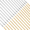 30Pcs 2 Colors Iron Ball Chain Necklace Making MAK-SP0001-06A-1