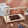 Wood Binding & Sewing Frame AJEW-WH0596-266-6
