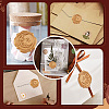 CRASPIRE 60Pcs Adhesive Wax Seal Stickers DIY-CP0006-30-22-7