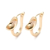 Rack Plating Brass Earring Findings KK-S405-05G-1