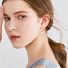 10 Pairs Brass Earring Hooks KK-BBC0025-12A-5