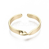 Brass Cuff Finger Rings RJEW-N030-007-NF-1