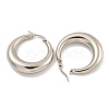 Tarnish Resistant 202 Stainless Steel Hoop Earring EJEW-H003-19P-02-2