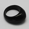 Natural & Synthetic Mixed Stone Wide Band Rings RJEW-S619-M-2