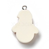 Opaque Resin Pendants RESI-D055-013P-3