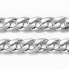 Tarnish Resistant 304 Stainless Steel Cuban Link Chains CHS-H009-14P-01-1