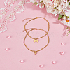 304 Stainless Steel Pendant Necklaces for Pet NJEW-DR00003-4