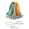 100Pcs Polyester Cord Mobile Straps MOBA-FS0001-02E-4