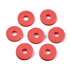 Handmade Polymer Clay Beads X-CLAY-Q251-6.0mm-45-2