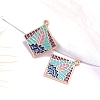 Bohemia Style Alloy Enamel Pendants PW-WG67277-05-1