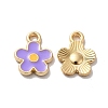 Alloy Enamel Charms ENAM-D043-02G-04-1