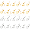 Unicraftale 40Pcs 2 Colors 304 Stainless Steel Leverback Earring Findings KK-UN0002-07-1