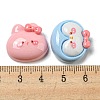 Opaque Resin Decoden Cabochons RESI-F052-B05-3