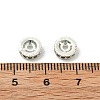 Brass Micro Pave Cubic Zirconia Beads KK-R216-10B-S03-3