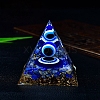 Natural Lapis Lazuli Orgone Stone Pyramid PW-WG8ED82-26-1