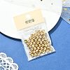 SHEGRACE Brass Round Beads XGRPCU042-293G-6