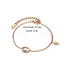 Stylish stainless steel pendant bracelet for daily wear FS5837-1