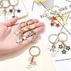 Star Alloy Enamel Keychain KEYC-YW00144-01-5