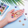 Two Tone Resin European Beads RPDL-NB0001-07-2